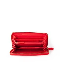 Valentino Bags Divina Zip Around Large Purse - Red -RIVE IS Clothing Shop VIXDO SQ5 0000000017 RED SLi