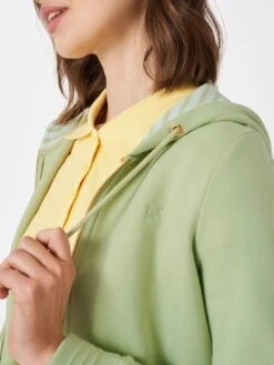 Crew Clothing Heritage Zip Through Hoodie - Green -RIVE IS Clothing Shop VJ2MN SQ5 0000000047 GREEN MDd1