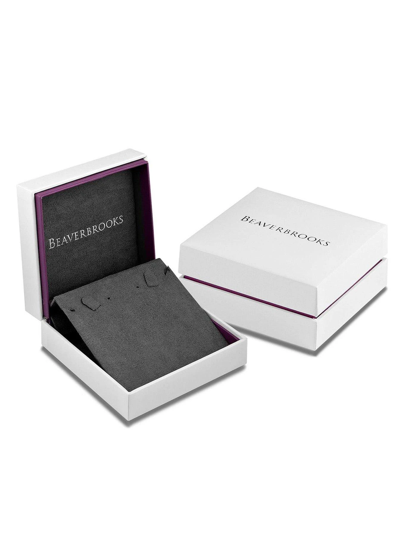 Beaverbrooks Silver Cubic Zirconia Choker Necklace 5 Beaverbrooks Silver Cubic Zirconia Choker Necklace - Image 3