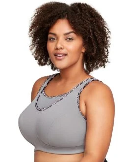 Glamorise 1066 Sport Bra - Grey -RIVE IS Clothing Shop VJ7EO SQ3 0000000005 GREY MDo