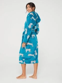 V By Very Printed Robe - Green -RIVE IS Clothing Shop VJENA SQ2 0000000047 GREEN MDb