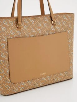 Lauren By Ralph Lauren Karly-Tote-Large - Milford Equestrian Print/Camel -RIVE IS Clothing Shop VJFC5 SQ4 0000000029 MULTI SLd