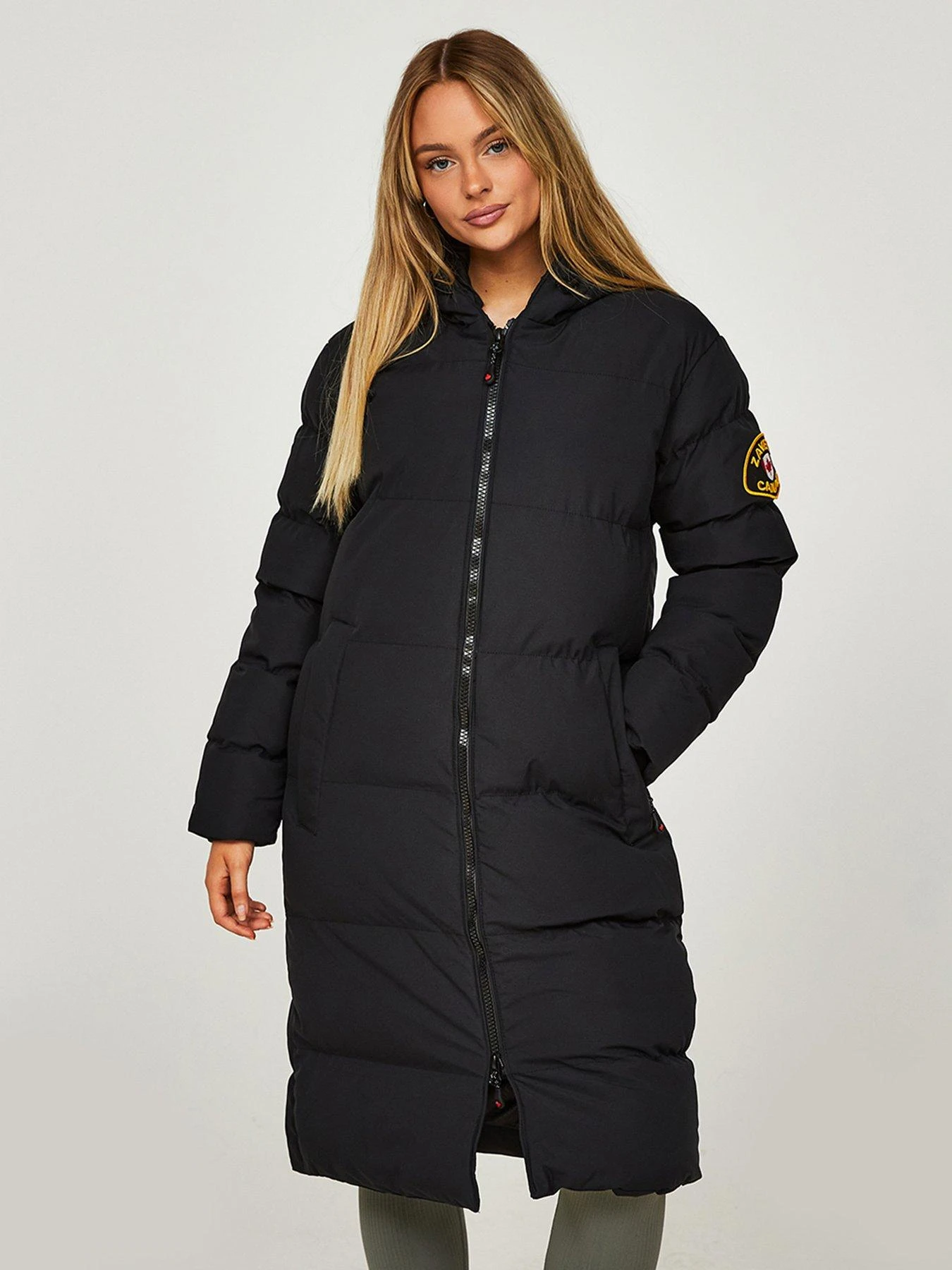 Zavetti Canada Salvino Long Line Jacket - Black 3 Zavetti Canada Salvino Long Line Jacket - Black