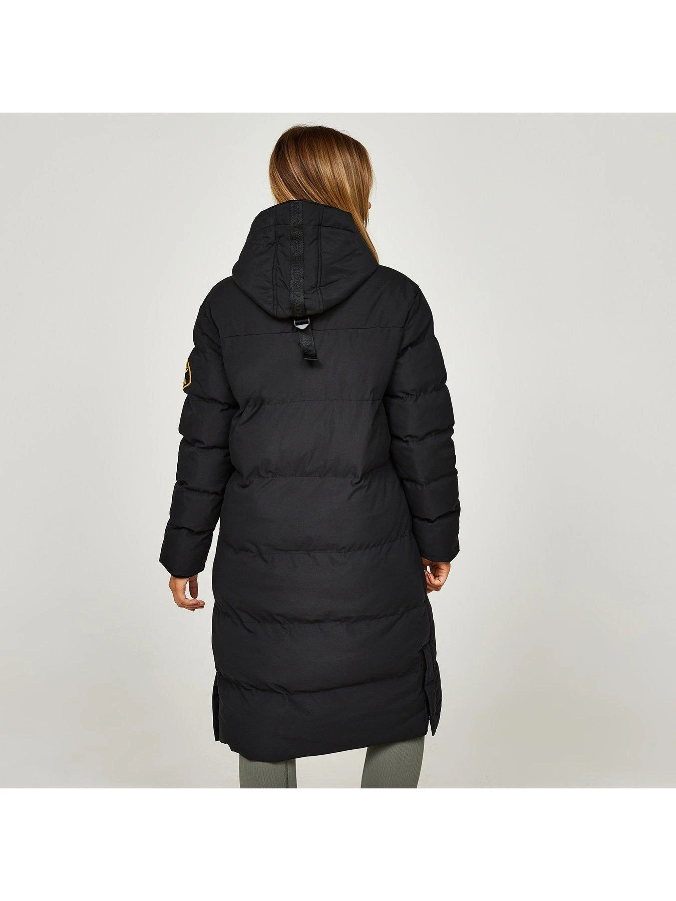 Zavetti Canada Salvino Long Line Jacket - Black 4 Zavetti Canada Salvino Long Line Jacket - Black - Image 2