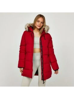 Zavetti Canada Goshawa Puffer Parka - Red -RIVE IS Clothing Shop VJH0N SQ4 0000000017 RED MDd