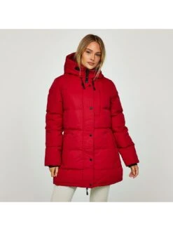 Zavetti Canada Goshawa Puffer Parka - Red -RIVE IS Clothing Shop VJH0N SQ5 0000000017 RED MDd1