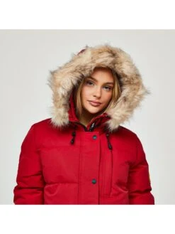 Zavetti Canada Goshawa Puffer Parka - Red -RIVE IS Clothing Shop VJH0N SQ6 0000000017 RED MDd2