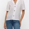 River Island Natural Shirt - White -RIVE IS Clothing Shop VJNGJ SQ1 0000000013 WHITE MDf