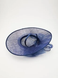 Quiz Large Bow Hat Fascinator -RIVE IS Clothing Shop VJRDX SQ3 0000000354 DARK BLUE SLd
