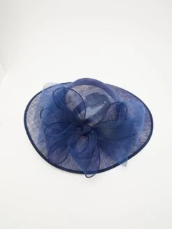 Quiz Large Bow Hat Fascinator -RIVE IS Clothing Shop VJRDX SQ4 0000000354 DARK BLUE SLd1