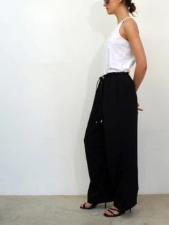 Religion Parachute Wide Leg Trouser - Black -RIVE IS Clothing Shop VJWQC SQ2 0000000004 BLACK MDb
