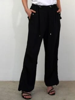Religion Parachute Wide Leg Trouser - Black -RIVE IS Clothing Shop VJWQC SQ3 0000000004 BLACK MDo