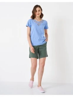 Crew Clothing Chino Short - Green -RIVE IS Clothing Shop VKBEB SQ4 0000000047 GREEN MDd