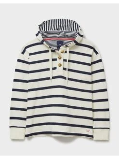 Crew Clothing Button Front Sweat - White -RIVE IS Clothing Shop VKBEC SQ3 0000000013 WHITE MDo