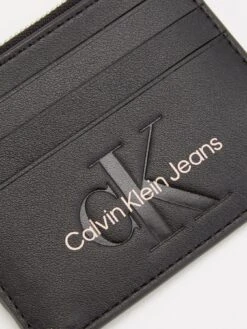 Calvin Klein Jeans Sculpted Monogram Cardholder - Black -RIVE IS Clothing Shop VKHEU SQ4 0000000004 BLACK SLd1
