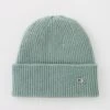 Calvin Klein Lock Logo Beanie - Green -RIVE IS Clothing Shop VKHMF SQ1 0000000020 BLUE SLf