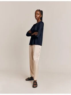 Ghost Efie Blouse - Navy -RIVE IS Clothing Shop VKUR8 SQ4 0000000048 NAVY MDd