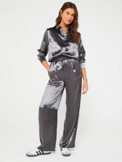 V By Very Satin Trouser -RIVE IS Clothing Shop VKV1E SQ4 0000000020 BLUE MDd