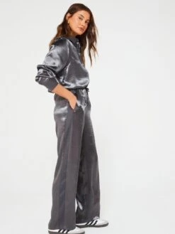 V By Very Satin Trouser -RIVE IS Clothing Shop VKV1E SQ5 0000000020 BLUE MDd1