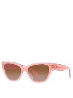 COACH Cat Eye Acetate Sunglasses