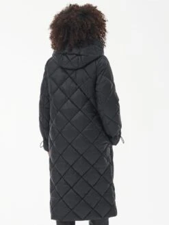 Barbour International Boulevard Quilted Longline Coat - Black -RIVE IS Clothing Shop VL0N9 SQ3 0000000004 BLACK MDo