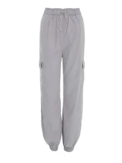 Quiz Parachute Cargo Trouser - Grey 11 Quiz Parachute Cargo Trouser - Grey -RIVE IS Clothing Shop VL7R3 SQ4 0000000005 GREY MDd