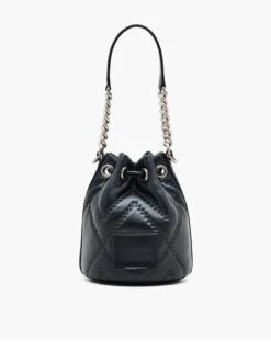 MARC JACOBS The Quilted Bucket Bag - Black 9 MARC JACOBS The Quilted Bucket Bag - Black -RIVE IS Clothing Shop VLDPW SQ3 0000000004 BLACK SLa