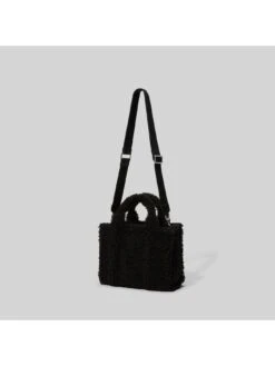 MARC JACOBS The Teddy Mini Tote Bag - Black -RIVE IS Clothing Shop VLDQ8 SQ4 0000000004 BLACK SLd