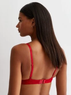 New Look 2 Pack Lace Push Up Bras - Black & Red -RIVE IS Clothing Shop VLET2 SQ2 0000000270 PRINT MDb