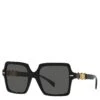 VERSACE Square Acetate Sunglasses - Black 1 VERSACE Square Acetate Sunglasses - Black -RIVE IS Clothing Shop VLGJG SQ2 0000000004 BLACK SLa