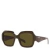 Prada Pillow Acetate Sunglasses - Loden -RIVE IS Clothing Shop VLGTO SQ2 0000000143 BROWN SLa