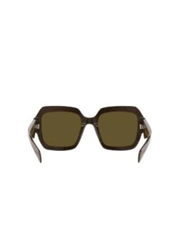 Prada Pillow Acetate Sunglasses - Loden -RIVE IS Clothing Shop VLGTO SQ5 0000000143 BROWN SLp