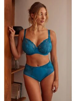 Panache Rocha Low Front Balconnet Bra - Blue -RIVE IS Clothing Shop VLIPW SQ4 0000000020 BLUE MDd