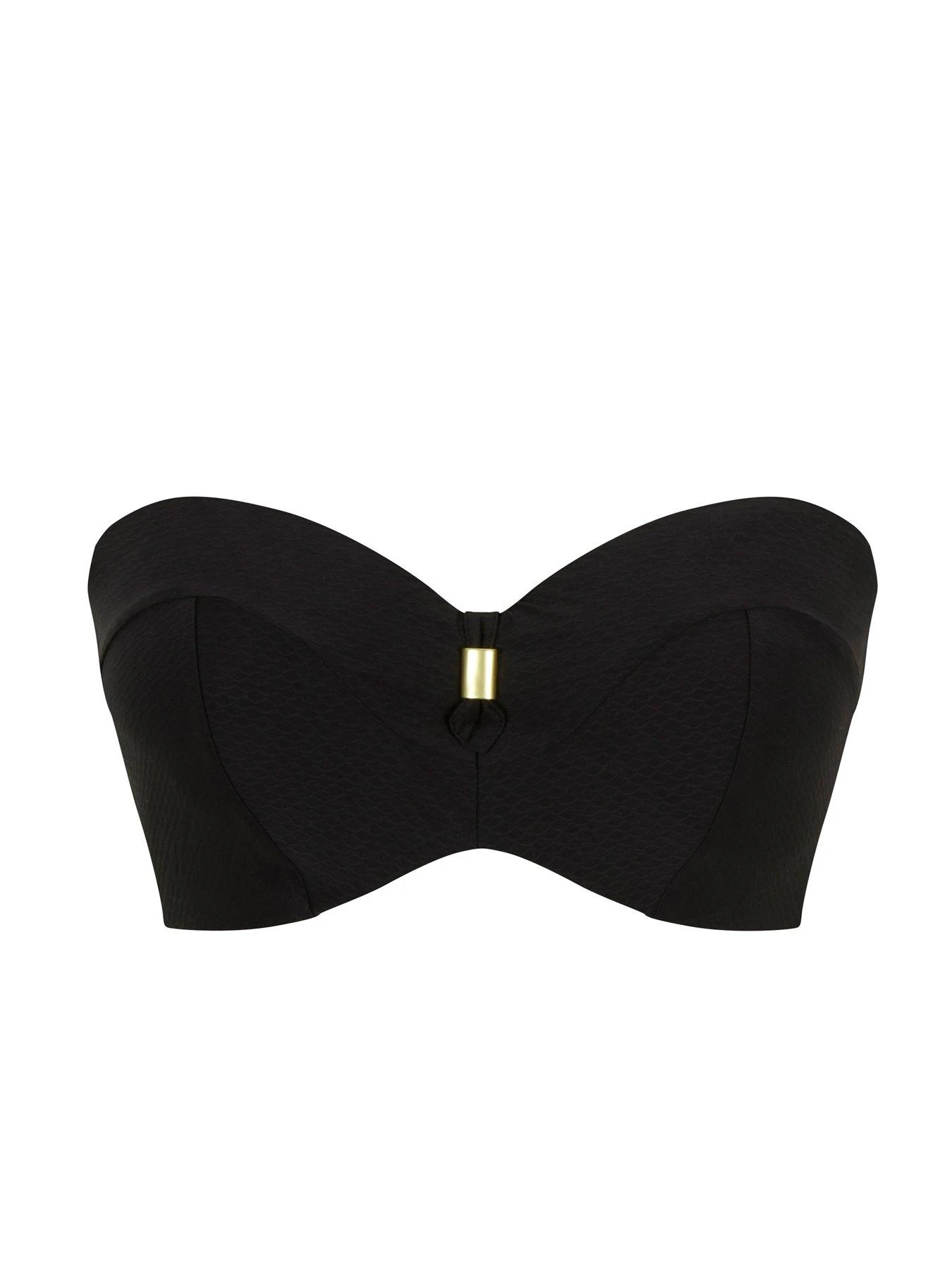 Panache Marianna Bandeau Bikini - Black 5 Panache Marianna Bandeau Bikini - Black - Image 3