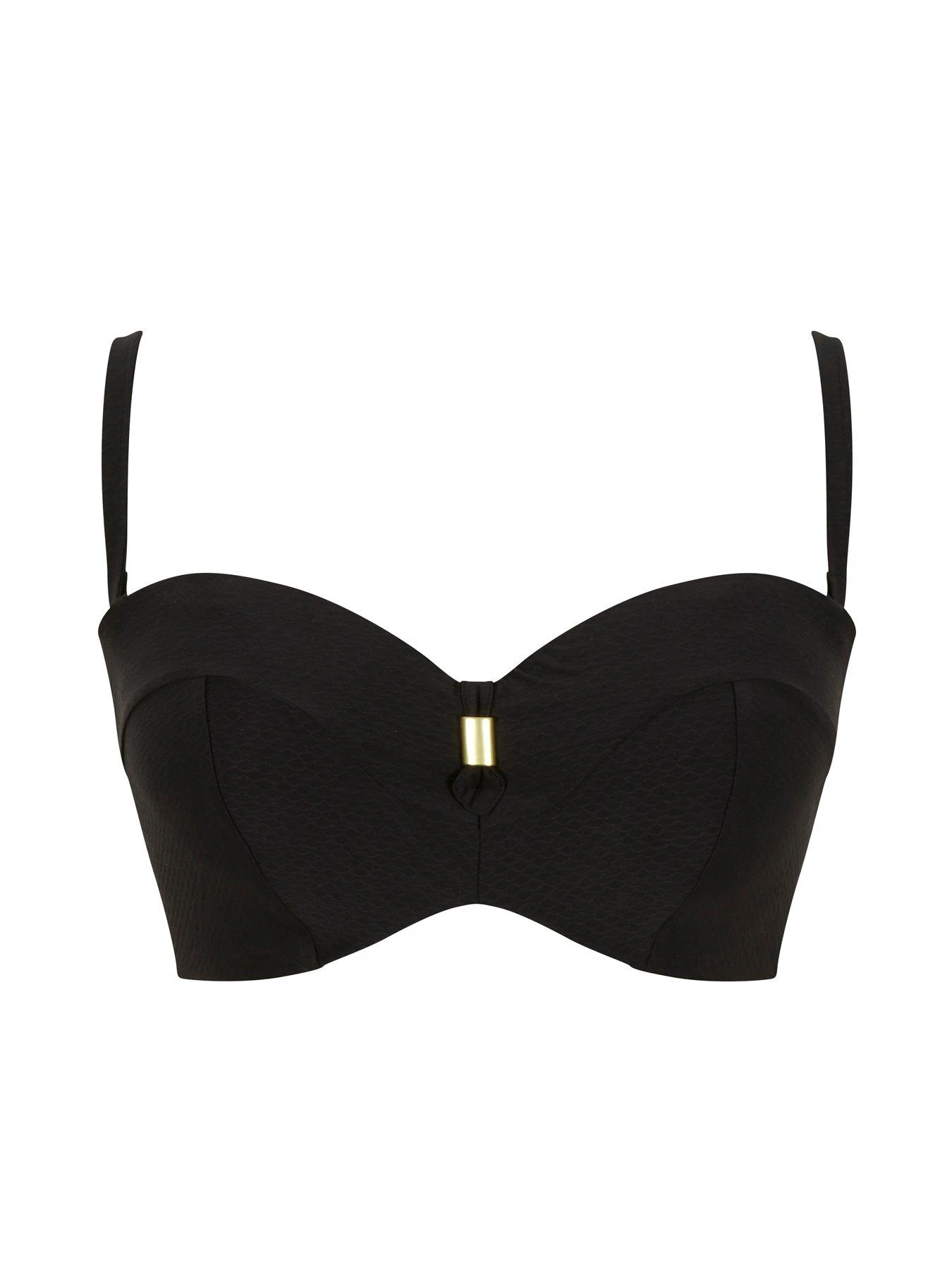 Panache Marianna Bandeau Bikini - Black 7 Panache Marianna Bandeau Bikini - Black - Image 5