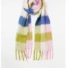 FatFace Bright Mid Weight Check Scarf - Multi Colour -RIVE IS Clothing Shop VLKI7 SQ1 0000000029 MULTI SLf