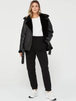 PIECES Chilli High Waist Sweat Pant - Black -RIVE IS Clothing Shop VLKJM SQ3 0000000004 BLACK MDo