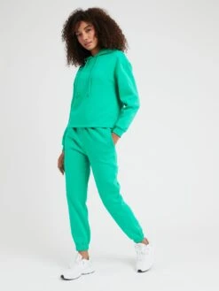 PIECES Chilli High Waist Sweat Pant - Green -RIVE IS Clothing Shop VLKJN SQ3 0000000047 GREEN MDo