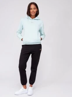 EA7 Emporio Armani EA7 Micro Logo Hoodie - Green -RIVE IS Clothing Shop VLVXK SQ3 0000000047 GREEN MDo