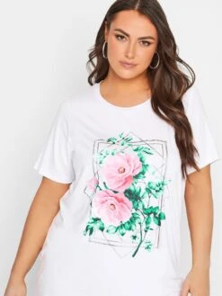 Yours Foil Printed T-shirt - White -RIVE IS Clothing Shop VM04O SQ4 0000000013 WHITE MDd