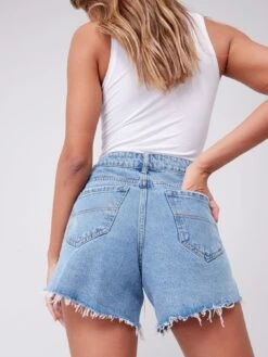 Brave Soul Acid Wash Denim Shorts -RIVE IS Clothing Shop VM0JS SQ4 0000000020 BLUE MDd