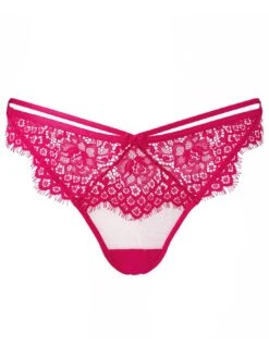 Ann Summers Knickers Sweet Serenade Thong -RIVE IS Clothing Shop VM2JQ SQ6 0000000368 BRIGHT PINK MDd2