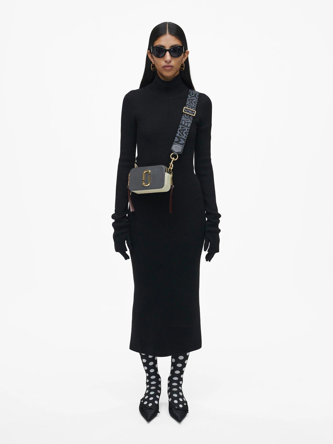 MARC JACOBS The Snapshot Cross-Body Bag - Shadow/Multi 4 MARC JACOBS The Snapshot Cross-Body Bag - Shadow/Multi - Image 2