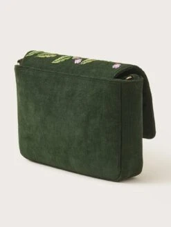 Monsoon Cord Emb Cross Body -RIVE IS Clothing Shop VM6V8 SQ3 0000000047 GREEN SLa
