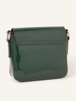 Accessorize Patent Cross Body -RIVE IS Clothing Shop VM73I SQ3 0000000047 GREEN SLa