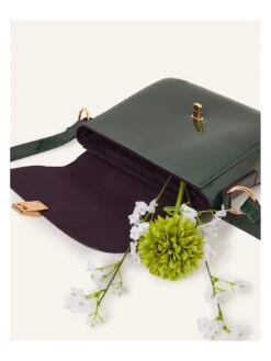 Accessorize Patent Cross Body -RIVE IS Clothing Shop VM73I SQ4 0000000047 GREEN SLd