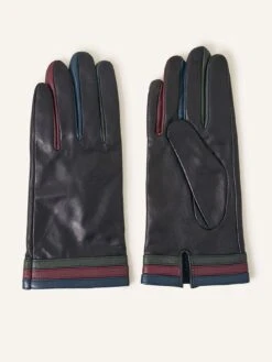 Accessorize Colourful Leather Glove
