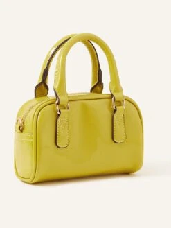 Accessorize Small Patent Bowler Cross Body -RIVE IS Clothing Shop VM7D3 SQ3 0000000047 GREEN SLa