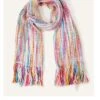 Accessorize Meeka Rainbow Woven Scarf