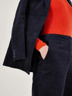 Monsoon Cord Wide Leg Suit Trousers - Blue -RIVE IS Clothing Shop VM7KK SQ5 0000000020 BLUE MDd1